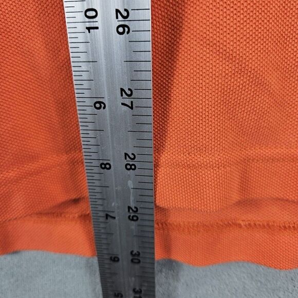 Budweiser Shirt Mens XL Orange Tommy Hilfiger Golf Embroidered Short Sleeve Polo - Picture 8 of 11